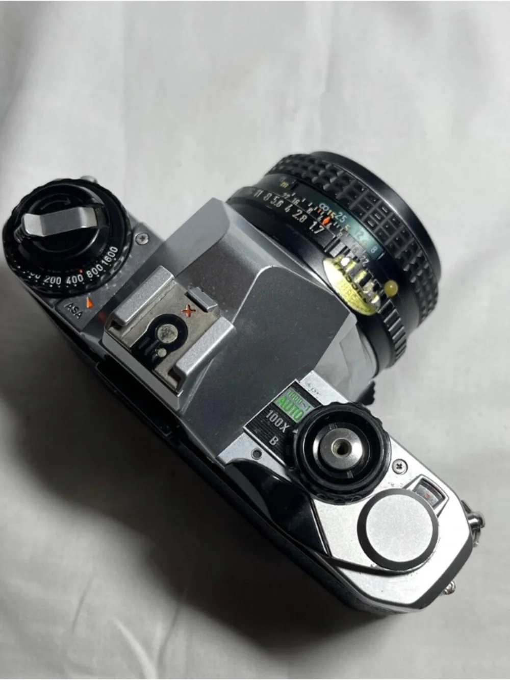 Pentax MG /W Pentax-M 50mm vintage slr for 35mm film